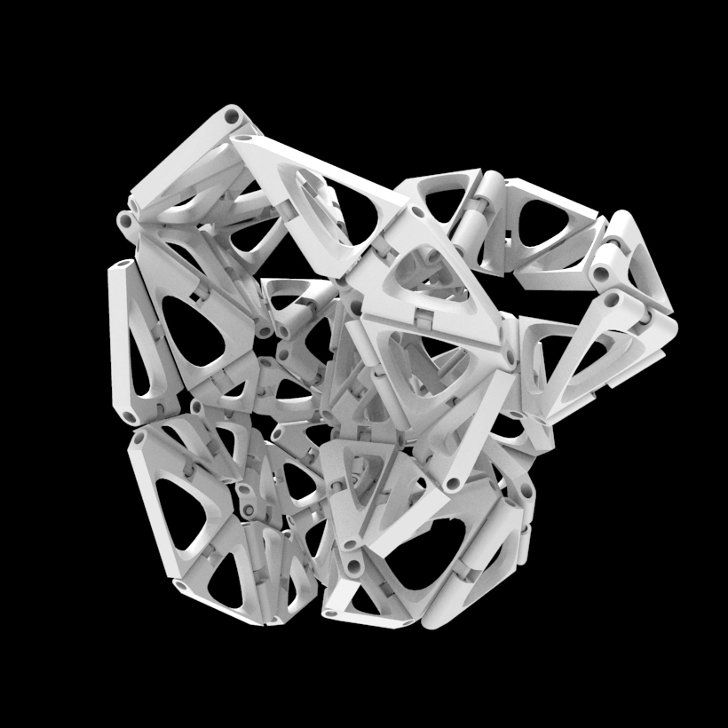 crumpled kinematics geometry we printed