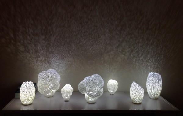hyphae lamps in the 3DPrintshow