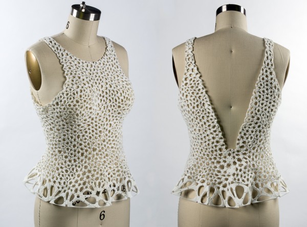 kinematics bodice on dress form