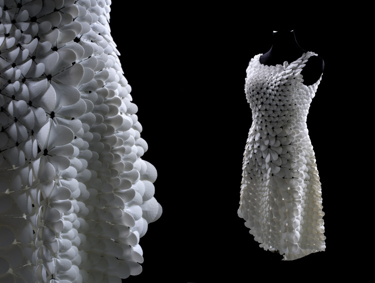 kinematics petals dress post printing