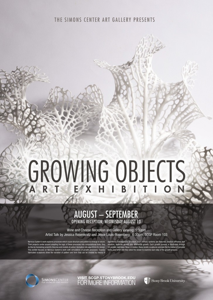 “Growing Objects” exhibit and Alaska workshops