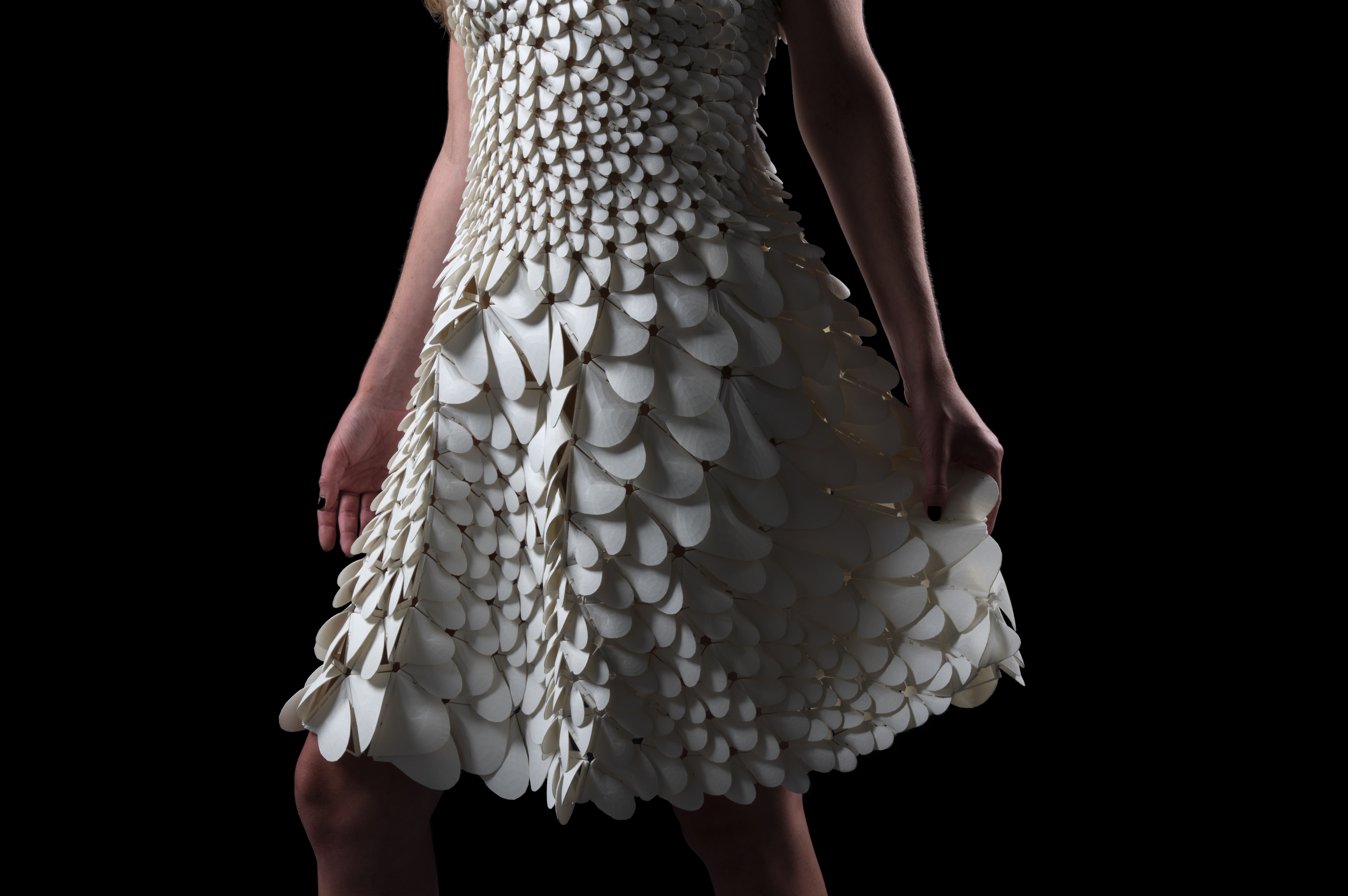 Kinematic Petals Dress debuts at MFA – Nervous System blog