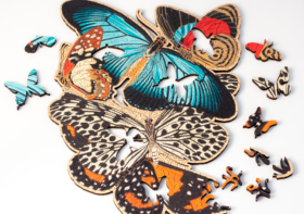 Séguy’s Papillons: a series of wooden butterfly puzzles