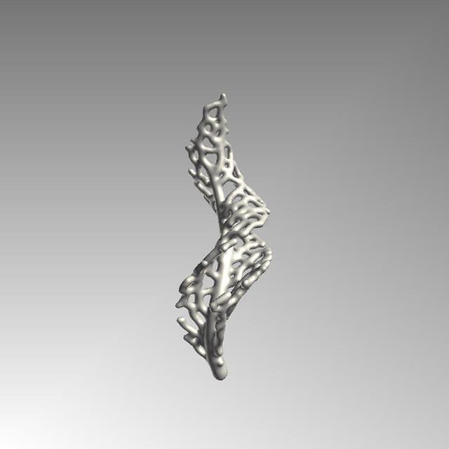 Hyphae - growth of the Spiral Earring