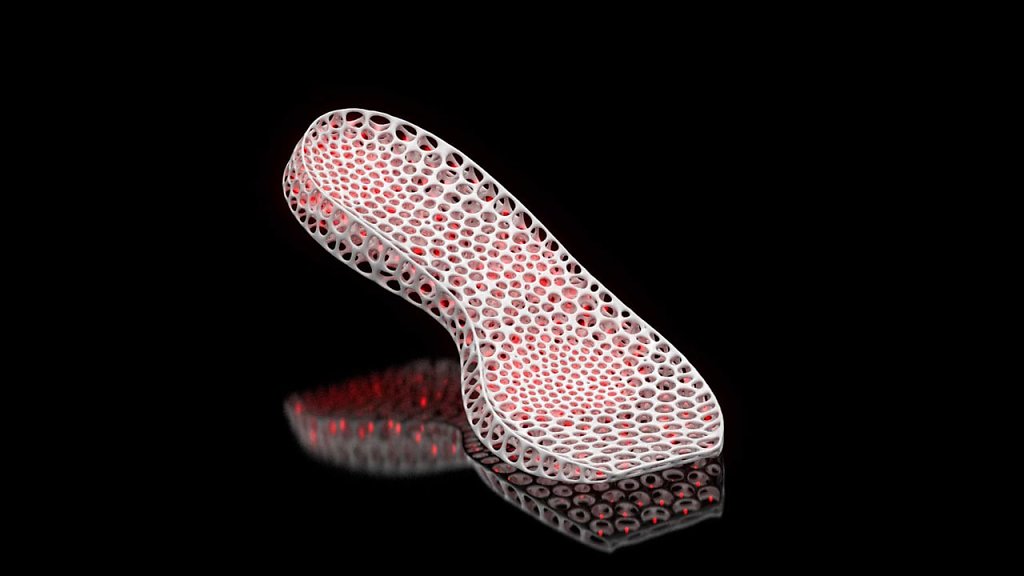 video: Generating a New Balance 3D-printed midsole from pressure data