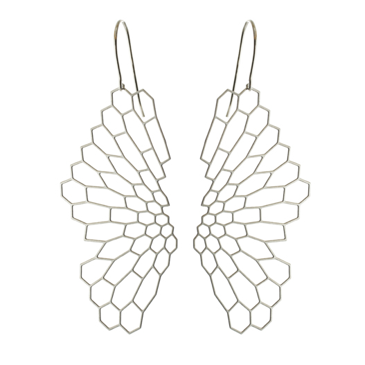 Single Radiolaria Earring