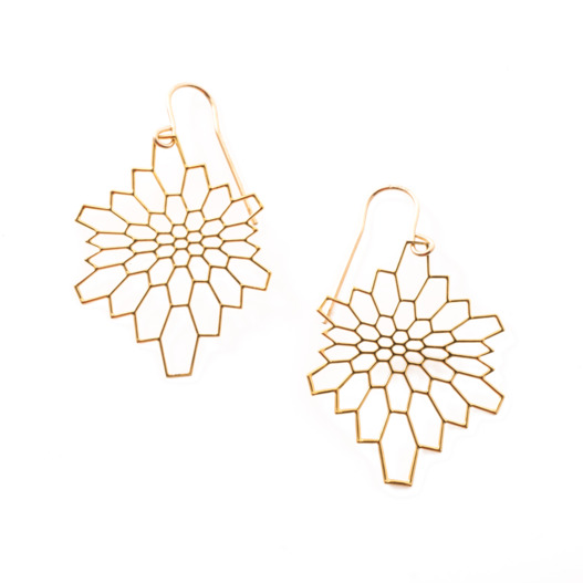 Single Network Earring