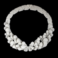 Kinematic Petals flip necklace