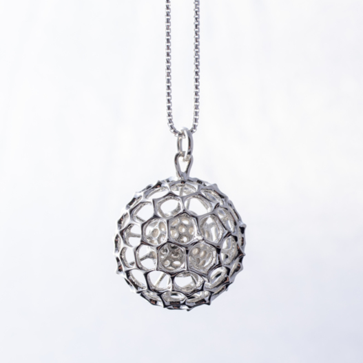 Radiozoa Necklace silver