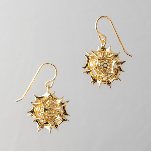 Radiozoa Orb Earrings