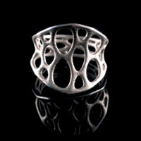 Stainless Steel 1-layer center ring