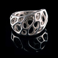 Stainless Steel 2-layer twist ring
